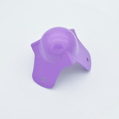 China Suitcase Parts Box Parts Fs3131 Metal Corner Protector Hardware Parts Ball Corner Aluminum Purple for sale