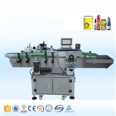 China EPIN-201 Small Automatic Round Bottle Pet Food Cosmetic Round Bottle Cans Sticker Labeler Packing Labeling Machine Plastic Glass Price for sale