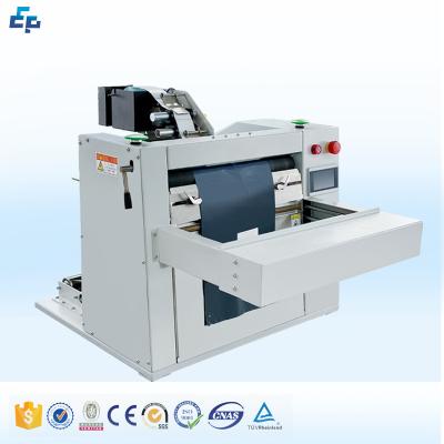 China Food Automatic Table Top Bagging Systems Express Poly Bag Packing Machine Automatic Mailer Single Table Labeling On Printing Side Bagger for sale