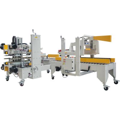 China Automatic Carton Box Food Adhesive Tape Machine Case Sealer Sealer for sale