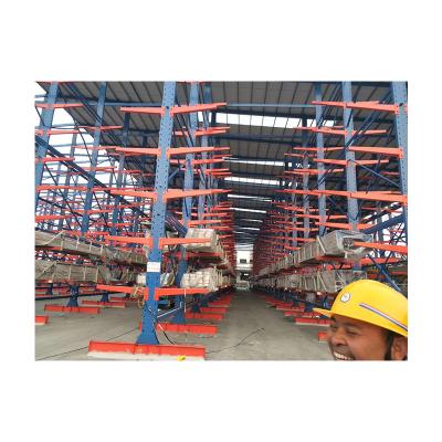 China Corrosion Protection China Manufacturer Large Capacity Industrial Storage Cantilever Racking Steel Pallet for sale