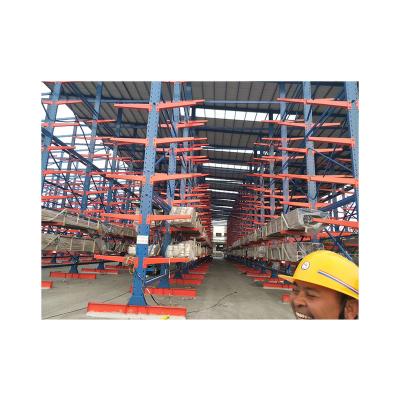 China China Manufacturer Customized Logo Warehouse Shelves Mobile Cantilever Corrosion Protection Racking For Sale for sale