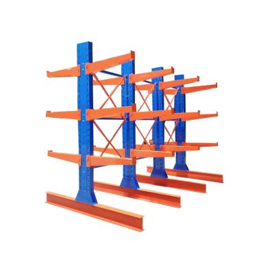 China Hot Selling High Quality Corrosion Protection And Cantilever Racking Unit Telescopic Shelf For Warehouse Storage for sale