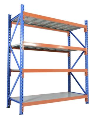 China Corrosion Protection Factory Price Heavy Duty Warehouse Shelf Adjustable Household Storage Shelf Bolt Less Shelf for sale