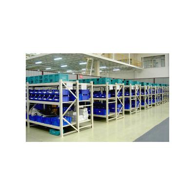 China Corrosion Protection Factory Wholesale Price Heavy Duty Warehouse Rack Backed Storage Shelf Steel Racking for sale