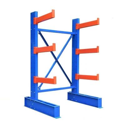 China Industrial Heavy Duty Corrosion Protection Factory Price Warehouse Pipe Storage Shelf Cantilever Racks for sale