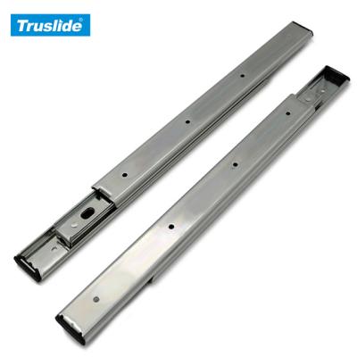 China TH2035DJ Contemporary 35mm Width Aluminum Two Way Travel 60KG Load Rating Drawer Slide for sale