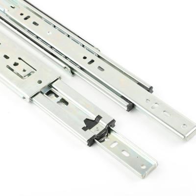 China Disconnect TH1350PT 50mm Telescopic 3 Fold Channel Drawer Slide for sale