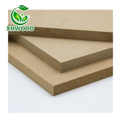 China Linyi xhwood 18mm thick moisture proof mdf raw board/waterproof mdf sheet/china mdf laminate for sale