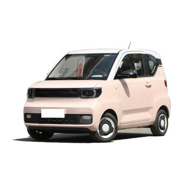 China hongguang macaron 170KM Wuling mini EV pure fast automotive electric car 2920mm mobility vehicle 4 passenger electronic new energy for sale