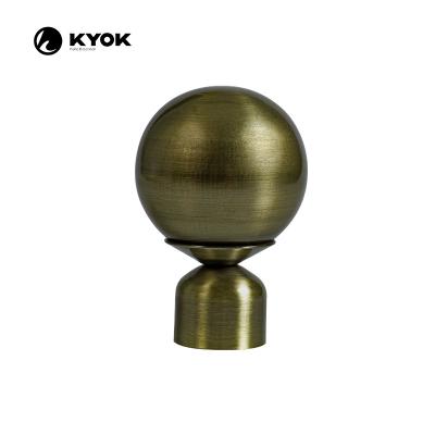 China KYOK iron occasional window design wholesale factory iron finials metal accessories for sale