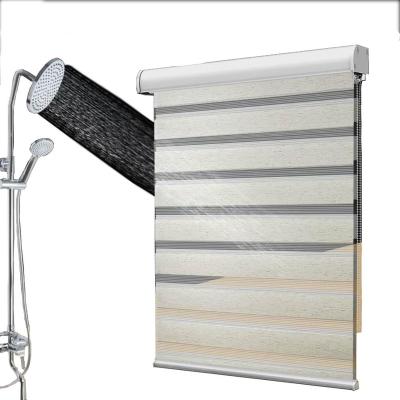 China ROMAN aluminum profile for day night window curtain fabric roll roman blind motor 16mm for sale