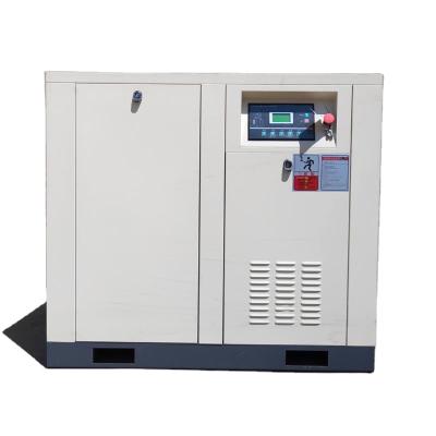 China Lubricated 7.5KW combined screw air compressor with air dryer and air filter for sale