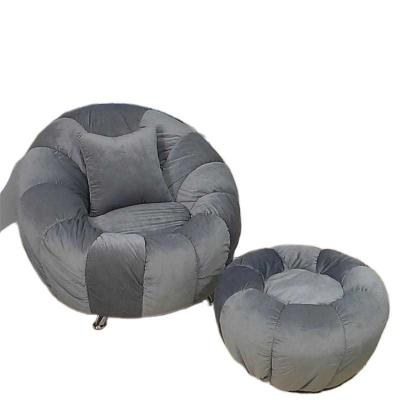 China Massage 2021 Modern Bean Bag Adult Hot Selling Lounge Sofa Furniture Memory Lounger Comfort for sale