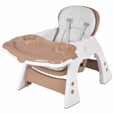 China Safety Comfortable Baby Dining Chair New Design Portable Baby Kids Wall Mounted Infant Plastic Child Seat Belt Baby High Feeding Chair for sale