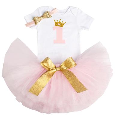 China New Arrival Newborn Princess Girls Full Sleeve Birthday Party Girl Anti-wrinkle Embroidered Dresses Espanola Baby Dress Winter for sale