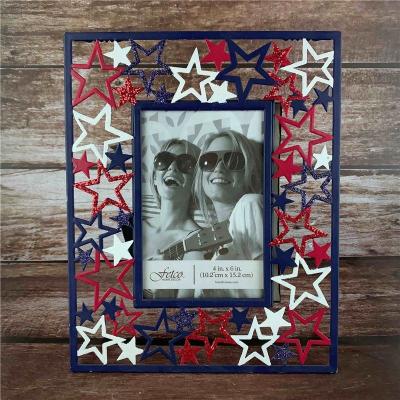 China Custom High Quality Metal Home Decoration Factory Picture Photo Frame Metal for sale