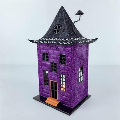 China Iron Halloween Decoration Lights Animatronics Decorations Factory Sale Haunted House Props for sale