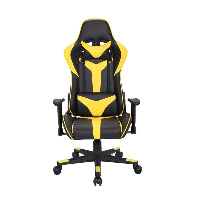 China New Design Adjustable Synthetic PU Leather Adult High Back Competitive Advantage Racing Style Swivel Extended Gaming Chair for sale