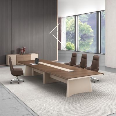 China New modern commercial furniture big modern board room meeting table conference table high quality luxury desk for sale