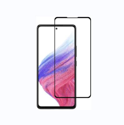 China New Arrival 2.5D Round Edge Full Glue Cover Tempered Glass For Samsung Galaxy A13 A23 A33 A53 A73 5G 9H 2.5D Japan Screen Protector Film Guard for sale