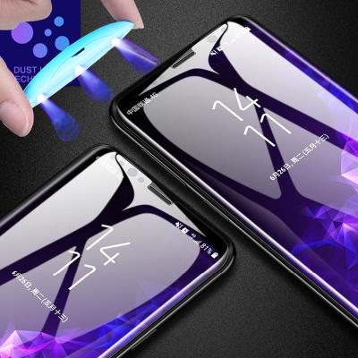 China Full Glue 9H Clear UV Liquid Tempered Glass For Samsung Galaxy Note 8 S22 S21 S10 S20 S9 S8 S10e 9 10 Plus Ultra 20 Screen Protector for sale