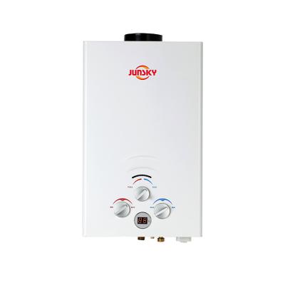 China 6L/8L/10L/16L OEM Outdoor High Quality Gas Hot Water System Gas Instant Tankless Portable Water Heater for sale