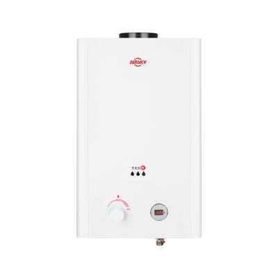 China OEM Factory Price 16L Gas Water Heater Domestic LPG NG Gas Geyser Low Water Pressure Portable Outdoor Instant Water Heater for sale