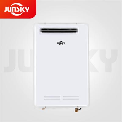 China JunSky outdoor with a 20L/26L series gas hot water system instantaneous gas tankless water heater for sale