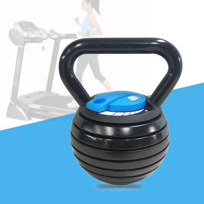 China Factory Direct Selling Home Use Fitness 20 Pound 40 Pound Weight Adjustable Kettlebell Cast Iron for sale