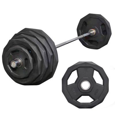 China 2022 Universal New Rubber Fitness 2.5kg To 25kg Weigh Plate Bumper Strength Forming Barbell Grip Two Inch Plates for sale