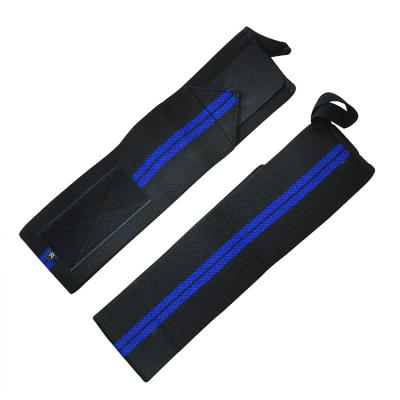 China Free Sample Gym Exercise Weightlifting Sports Retraining Band Neoprene Wrist Guard Straps Fitness Weightlifting Support for sale