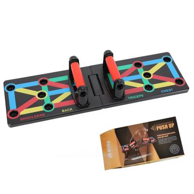 China Gymnasium Training Equipment Pump Board Chest Muscle Bracket 12 in 1 Multifunction Lift Up Board System for sale