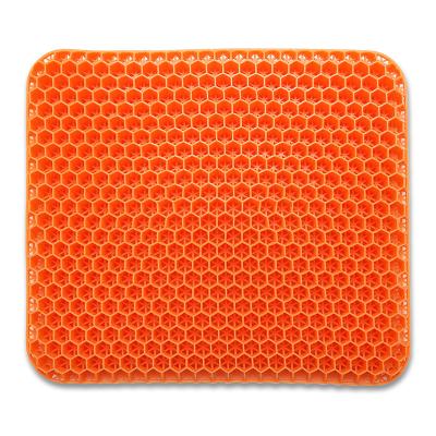 China High quality anti-static breathable honeycomb gel-infused cushion with anti-slip cover for sale