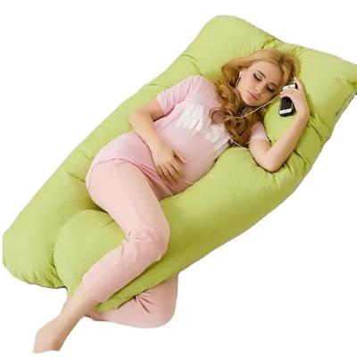 China Memory Sleeper Maternity Organic Side Sleep Body Memory Foam Full Support And Feeding U Shape Pregnancy Pillow for sale