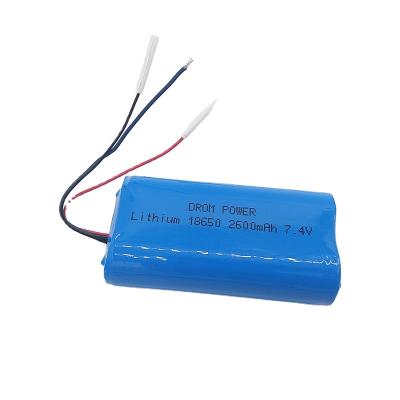 China Machine- OEM Rechargeable Battery Pack Li-ion 18650 2600mAh 2S1P 7.4v For Satellite Finder for sale