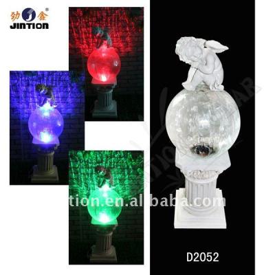 China Solar Garden Angel Garden Light Resin for sale