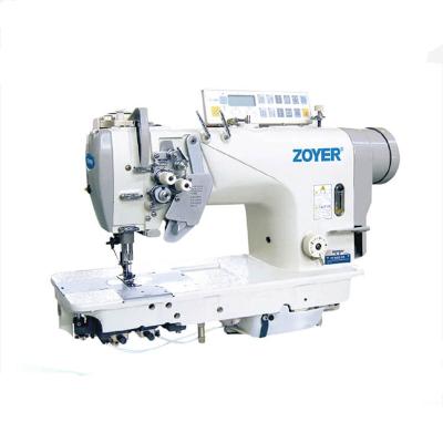 China ZY8422-D3 Hotels Fixed Double Needle Thread Trimmer Machine Industrial Lockstitch Sewing Machine for sale