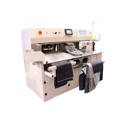 China Hotels ZY9000TDB Automatic CNC Tying Industrial Pocket Sewing Machine for sale