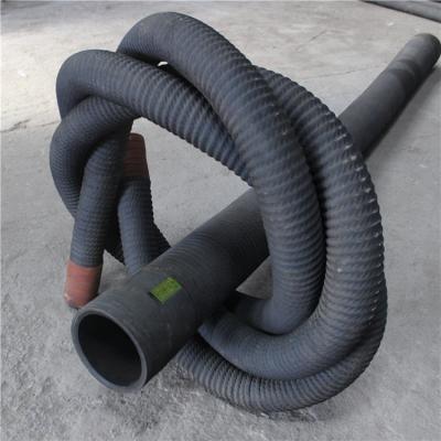 China Industrial hot sale large diameter oil suction hose and discharge high quality corrugated rubber hose for sale