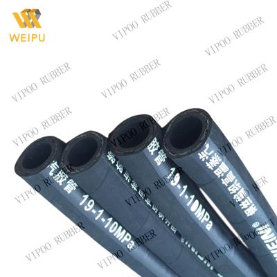 China Industry Factory Direct Steam Hose High Quality Steel Double Coiling Hose High Temperature Steam Hydraulic Hose for sale