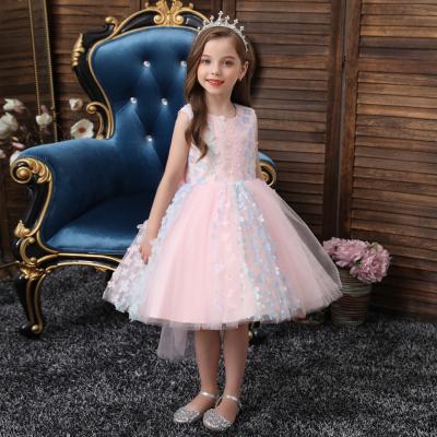 China Breathable Korean Style Cute Colorful Baby Dress Dress For Girl Princess Dress Summer Sleeveless Baby Dresses Party for sale