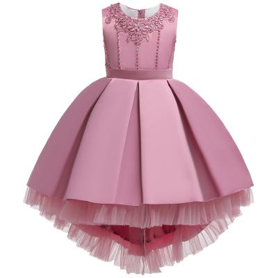 China High-end Breathable Girl's Flower Girl Dress Catwalk Show Children's Banquet Wedding Bridesmaid Princess Dress for sale