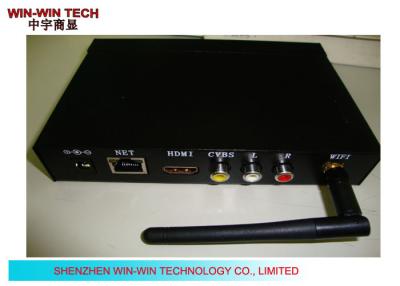 China Ethernet HD Linux Media Player Digital Signage Techchip 8901 for sale