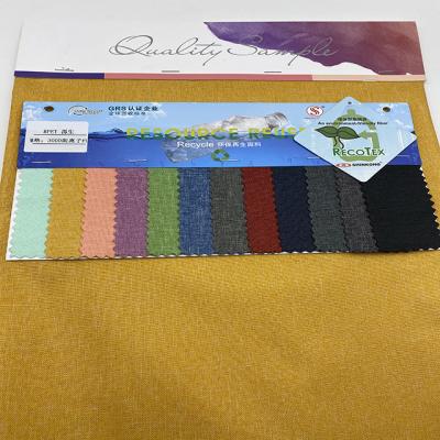 China Waterproof Hot Sale 100% Recycled Hometextile Polyester Fabric Used For Sofa for sale