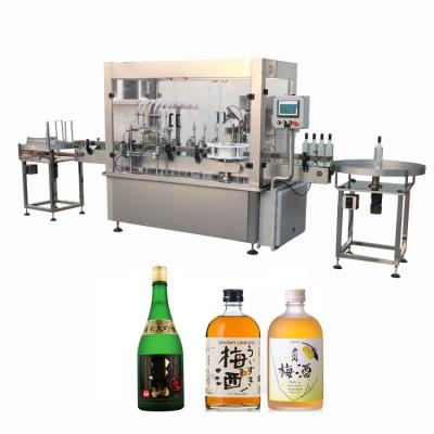 China WB-YG6 Automatic Food Syrup Glass Bottle Filling Machine Automatic Bottle Washing Filling And Capping Line for sale