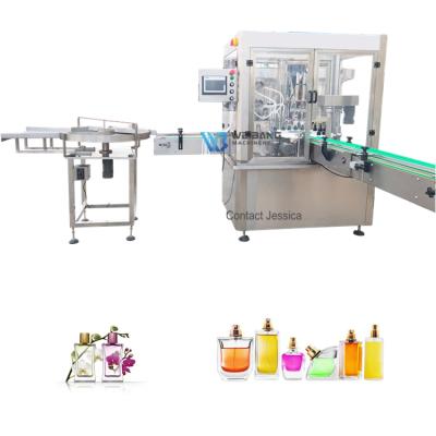 China WB-P4 Full Automatic Beverage Beverage Moisturizing Skin Spray Filling Machine Perfume Spray Filling Machine for sale