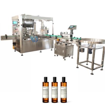 China 200ml 150ml Automatic Food Bottle Filling Machine Parsley Seed Oil Cosmetic Filling Machine for sale