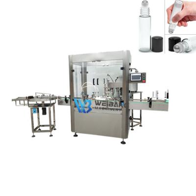 China Automatic Food Bottle Filling Machine 5ml 10ml Spray Food Essential Oil Filling Capping Machine for sale