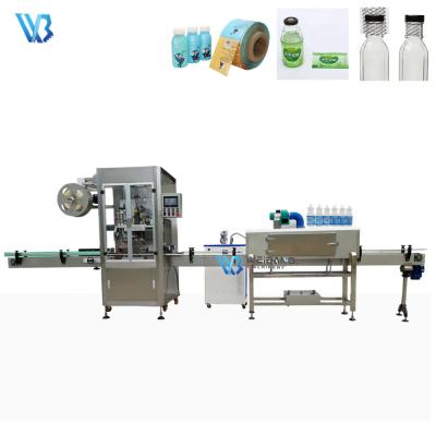 China WB-TB200 Food Bottle Shrink Labeling Machine Bottle Shrink Sleeve Machine Bottle Shrink Wrap Machine for sale